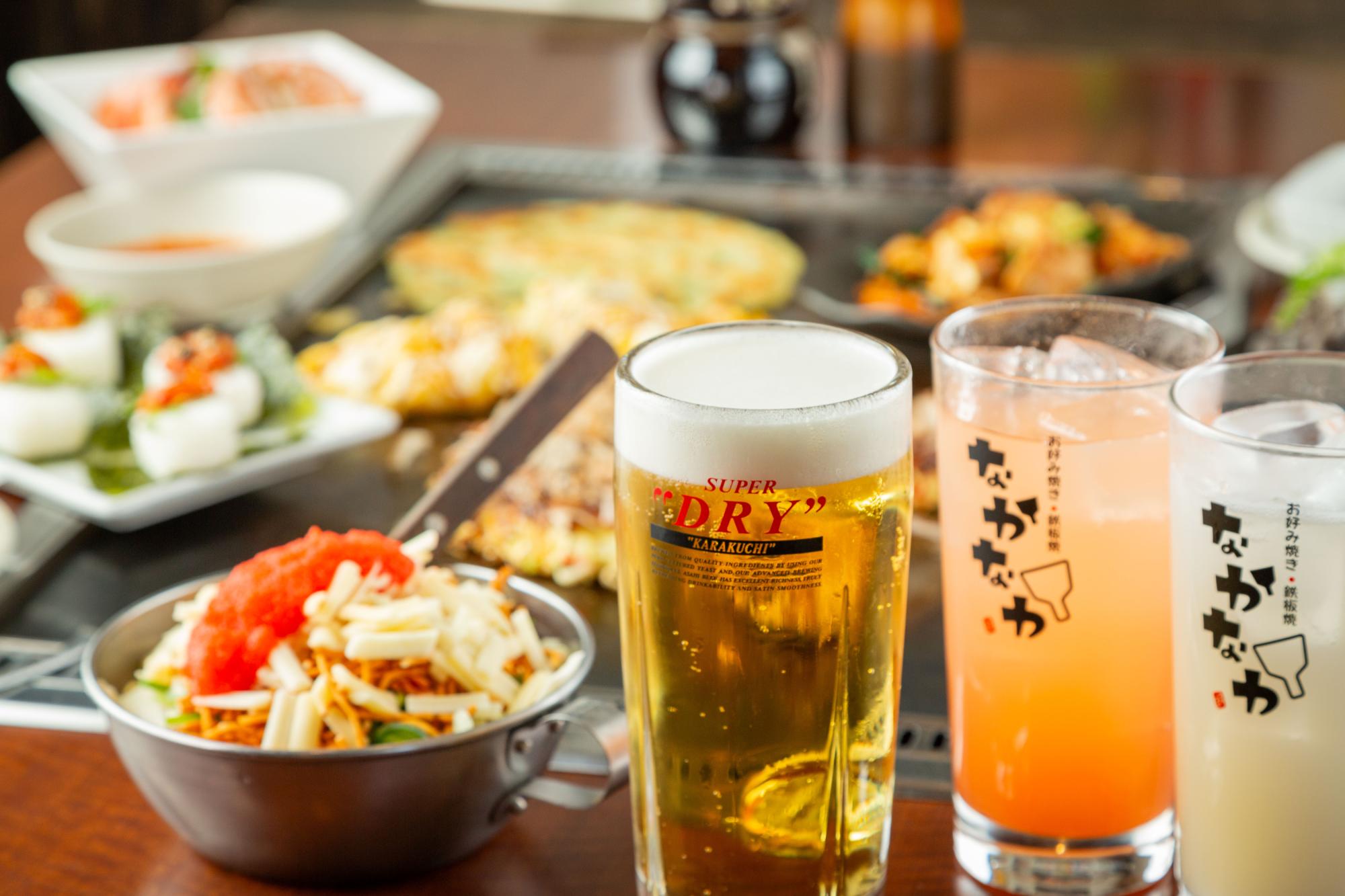 公式】お好み焼き 鉄板焼き なかなか